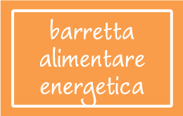 Barretta alimentare energetica