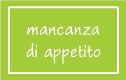 Mancanza di appetito