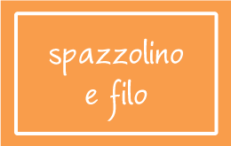 Spazzolino e filo