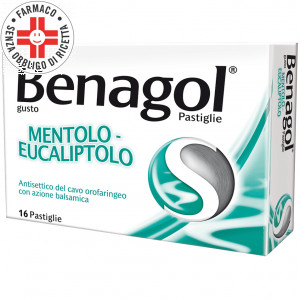 BENAGOL | 16 Pastiglie gusto mentolo eucalipto