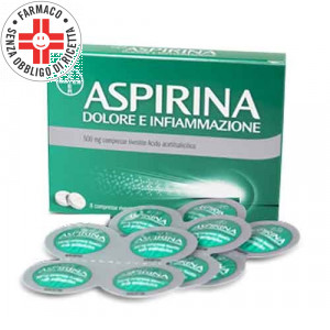 Aspirina Dolore e Infiammazione | 8 Compresse Rivestite 500 mg cpr