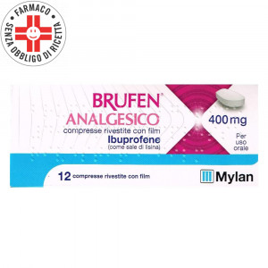 Brufen Analgesico 400 mg cpr | 12 Compresse rivestite 