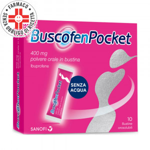 Buscofen Pocket | 10 Bustine orosolubili 400 mg