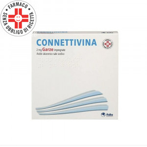 CONNETTIVINA garze | 10 garze impregnate 2 mg 10x10
