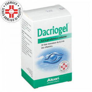 Dacriogel 30 fiale monodose | 0,3% gel oftalmico 