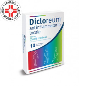 DICLOREUM | 10 Cerotti medicati 180 mg