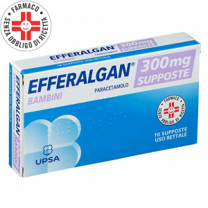 Efferalgan supposte 300 | 10 Supposte da 300 mg