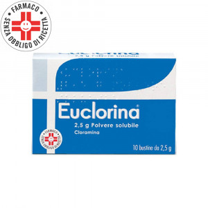 Euclorina 10 bustine  | Polvere solubile da 2,5 g per uso esterno 