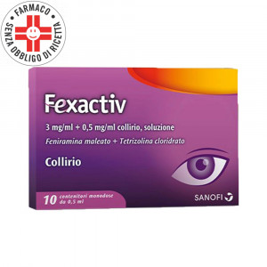 FEXACTIV | Collirio  - 10 Contenitori monodose da 0,5 ml