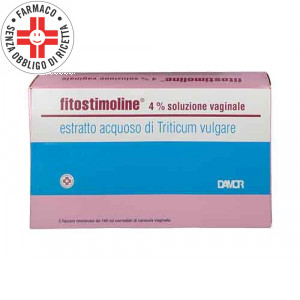 FITOSTIMOLINE Soluzione Vaginale al 4 % | 5 flaconi monouso da 140 ml  