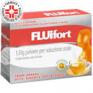 Fluifort bustine | 12 bustine di granulato per soluzione orale 1,35 g