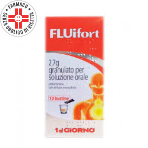 Fluifort bustine | 10 bustine di granulato per soluzione orale 2,7 g