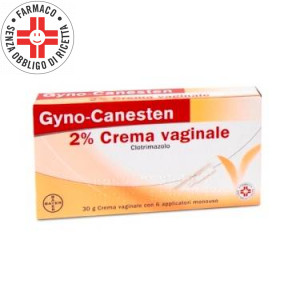 GYNOCANESTEN | Crema vaginale 30 g 2% con 6 applicatori 