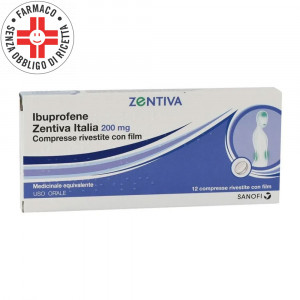 Ibuprofene 200 mg 12 compresse | ZENTIVA