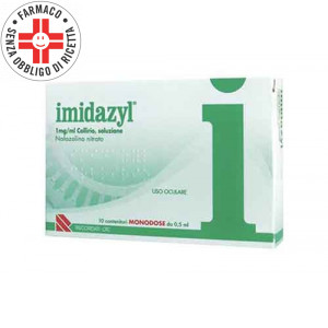 IMIDAZYL  Collirio 0,1% 1 mg/ml | 10 Fiale Monodose 1 ml 
