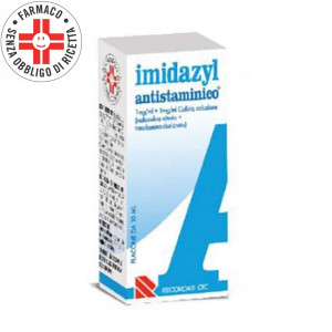 IMIDAZYL Collirio Antistaminico 1 mg/ml + 1 mg/ml | Flacone da 10 ml  