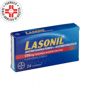 Lasonil Antinfiammatorio e Antireumatico | 24 compresse 220 mg