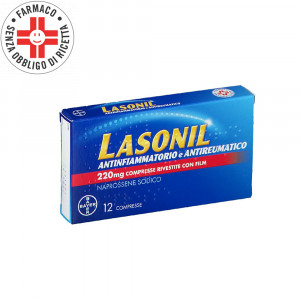 Lasonil Antinfiammatorio e Antireumatico | 12 compresse 220 mg