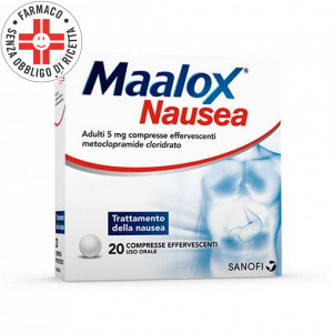 MAALOX Nausea 5 mg ADULTI | 20 Compresse effervescenti 