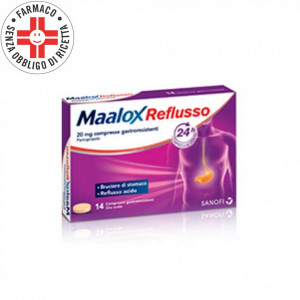 MAALOX REFLUSSO |  Pantoprazolo 20 mg - 14 Compresse  