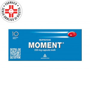 MOMENT 200 mg cps | 10 Capsule Molli