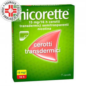 Nicorette 15 mg/16 ore | 7 Cerotti Transdermici