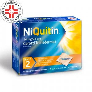 Niquitin 14 mg/24 ore | 7 Cerotti Transdermici