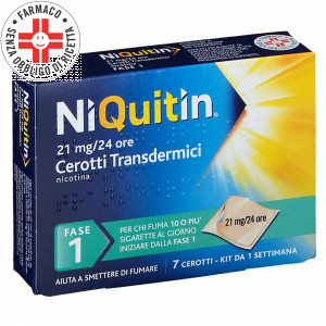 Niquitin 21 mg/24 ore | 7 Cerotti Transdermici
