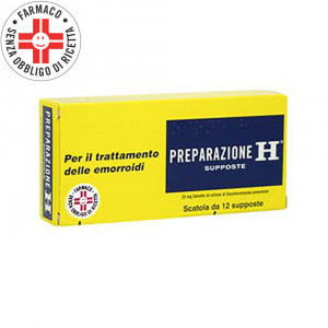 PREPARAZIONE H | 12 Supposte 23 mg