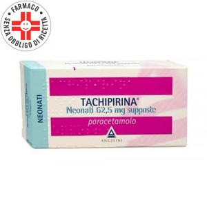 TACHIPIRINA Supposte  62,5 mg NEONATI | 10 Supposte 