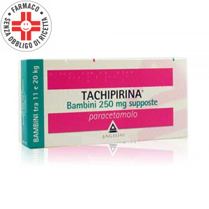 TACHIPIRINA Supposte 250 mg BAMBINI | 10 Supposte 