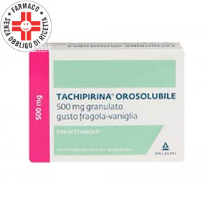 TACHIPIRINA Orosolubile 500 mg | 12 Bustine 