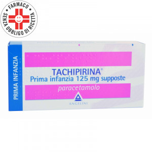 TACHIPIRINA Supposte 125 mg PRIMA INFANZIA | 10 Supposte 