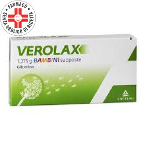 Verolax Bambini 1,375 g | 18 supposte glicerina
