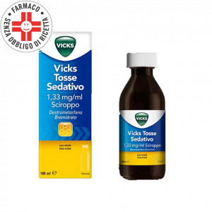 VICKS TOSSE Sedativo | Sciroppo 180 ml