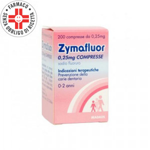 Zymafluor 0,25 mg | 200 compresse