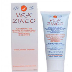 VEA ZINCO 40 ml | Pasta protettiva lenitiva Vitamina E + Zinco | VEA