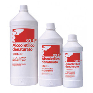 ALCOOL ETILICO DENATURATO250ML | Niva argentia