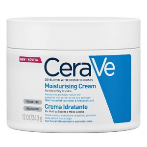 Crema Idratante 340ml | Crema corpo pelli secche | CERAVE