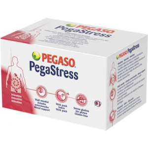 Pegastress 28stick Pack | Integratore fermenti lattici e vitamina B5 | PEGASO