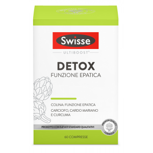 Detox Funzione Epatica 60 compresse | Integratore detox | SWISSSE