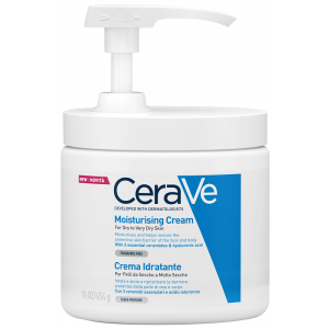 Cerave Crema Idratante 473 ml | Crema corpo pelli secche | CERAVE
