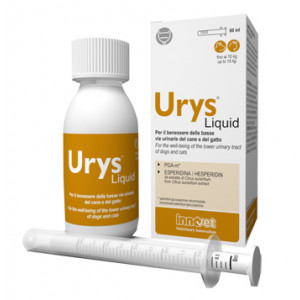 Urys Liquid 60 ml | Integratore benessere vie urinarie cane gatto | INNOVET