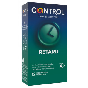 Non Stop Retard 12pz | Preservativi ritardanti | CONTROL