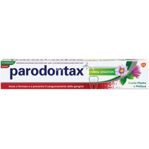 Herbal Sensation 75 ml | Dentifricio antiplacca gengive sensibili | PARODONTAX