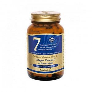 7 30 Capsule | Integratore di Collagene, Vitamina C ed Estratti erbali | SOLGAR
