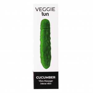 Vibrating Veg Cucumber | Vibratore vegano waterproof | VEGGIE FUN