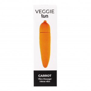 Vibrating Veg Carrot | Vibratore vegano ecofriendly e waterproof | VEGGIE FUN