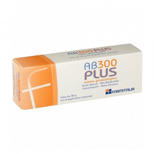 Plus Crema ginecologica 30 g | Dispositivo per micosi e candida | AB 300