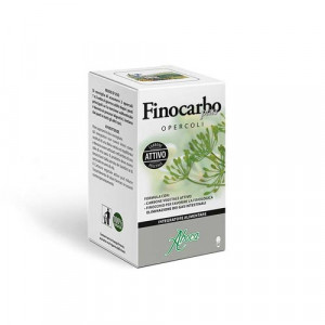 Finocarbo Plus 50 opercoli | Integratore eliminazione gas intestinali | ABOCA